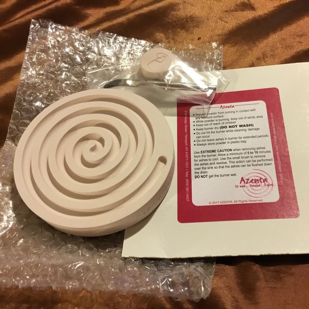 Azenta 2 hour incense burner